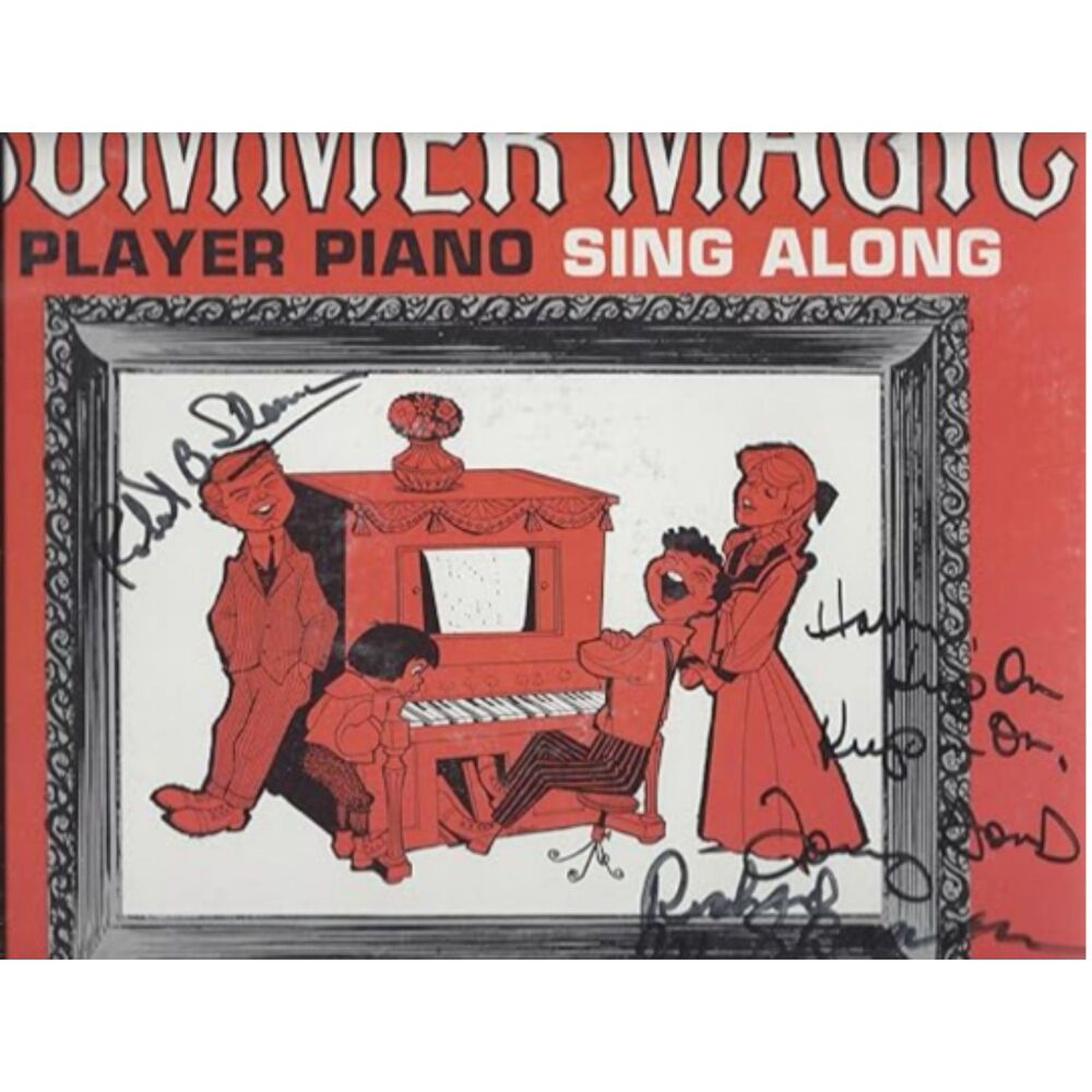 Summer Magic Player Piano Sing Along LP Disneyland Vinyl Sherman